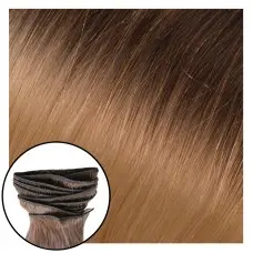 Babe Machine Sewn Weft Hair Extensions #4/613 Ombre Kymberly 22"